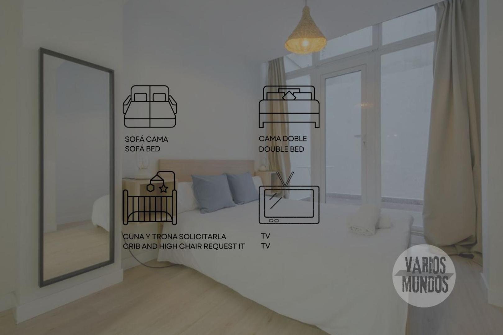 Apartamento Cool 9pax En Plena Plaza De Chueca *